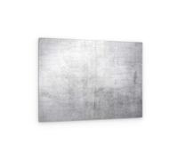 ALLboards Impression sur verre CIMENT, 90x60 cm + kit d’accessoires GRATUIT, Tableau en Verre