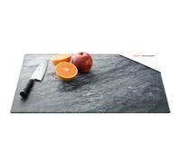 ALLboards Planche à Découper & Plateau en Verre 50x40cm avec Motif Granite