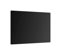ALLboards Plaque de Protection en Verre Trempé Universel et Multifonction 30x40cm avec Style Noir Sombre, Planche à Découper, Plateau en Verre