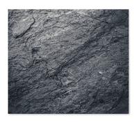 ALLboards Plaque de Protection en Verre Trempé Universel et Multifonction 60x52cm avec Motif Granite Roche Pierre, Planche à Découper, Plateau en Verre