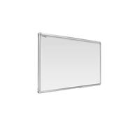 ALLboards Tableau Blanc Emaillé Magnétique Effaçable à Sec avec Cadre en Aluminium 200x120cm, Whiteboard Tableau Blanc en Porcelaine