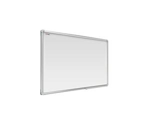 ALLboards Tableau Blanc Emaillé Magnétique Effaçable à Sec avec Cadre en Aluminium 200x120cm, Whiteboard Tableau Blanc en Porcelaine