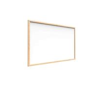 ALLboards Tableau Blanc Magnétique Effaçable à Sec avec Cadre en Bois 180x100cm