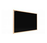 ALLboards Tableau Blanc Magnétique Effaçable à Sec avec Cadre en Bois Noir60x40cm
