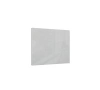 ALLboards Tableau en Verre Gris 50x50cm, Tableau Magnétique sans Cadre, Verre Trempé