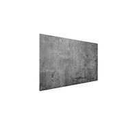 ALLboards Tableau Magnétique en Métal style Mur de Béton Ciment 60x40cm, MetalBoards pour tout type d'Aimants