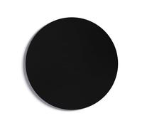 ALLboards Tableau magnétique ROND noir - diamètre 30 cm - panneau magnétique sans cadre
