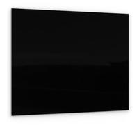 ALLboards Tableau Noir en Verre 120x90cm, Tableau Magnétique sans Cadre, Verre Trempé