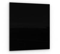 ALLboards Tableau Noir en Verre 50x50cm, Tableau Magnétique sans Cadre, Verre Trempé