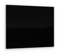 ALLboards Tableau Noir en Verre 80x60cm, Tableau Magnétique sans Cadre, Verre Trempé