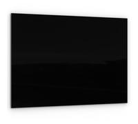ALLboards Tableau Noir en Verre 90x60cm, Tableau Magnétique sans Cadre, Verre Trempé