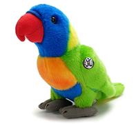 Allcolor lori Peluche perroquet Amazone en peluche Vert/bleu/jaune/rouge Lorio - Doudou *biz