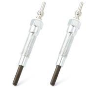 ALLCSM Lot de 2 bougies de préchauffage de rechange pour Weber SmokeFire EX4/EX6/EPX6 - Pièces d'allumage 7009 22510001 22510201 23510001 23510201 - Argenté