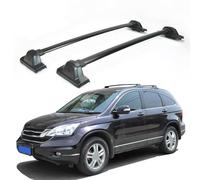 ALLDDSEA Barres de Toit pour H-ond CRV 2002-2006 2007-2011 2012-2016 2017-2021 2023, Voiture Porte Bagages Aluminium Galerie Toit, Paire Dédiées Antivol Barres Noires 2PCS,2007-2011