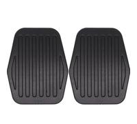 ALLDDSEA Plaquettes Pédale d'embrayage Frein pour Ford Grand C-Max 2010-2020, Voiture Caoutchouc Pédales Couvercle 2 Pièces Pièces de Rechange 3M512457AA