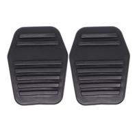 ALLDDSEA Plaquettes Pédale d'embrayage Frein pour Ford Tourneo Connect 2002-2013, Voiture Caoutchouc Pédales Couvercle 2 Pièces Pièces de Rechange 1029040
