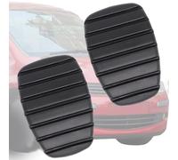 ALLDDSEA Plaquettes Pédale d'embrayage Frein pour R-enault Modus Grand Modus 2004-2012, Voiture Caoutchouc Pédales Couvercle 2 Pièces Pièces de Rechange 8200183752