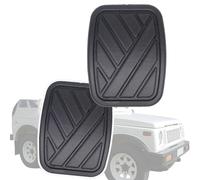ALLDDSEA Plaquettes Pédale d'embrayage Frein pour Suzuki Jimny Zweite Generation SJ30 SJ40 JA JB 1985-1995, Voiture Caoutchouc Pédales Couvercle 2 Pièces Pièces de Rechange 49751-58J00
