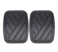 ALLDDSEA Plaquettes Pédale d'embrayage Frein pour Suzuki Samurai Santana Sierra Fuchs, Voiture Caoutchouc Pédales Couvercle 2 Pièces Pièces de Rechange 49751-58J00