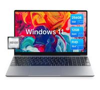 ALLDOCUBE GTBOOK 15 Laptop, 15.6 Inch FHD IPS, Intel Quad-Core N5100 2.8GHz, Laptop Windows 11 12GB RAM and 256GB SSD, 10000mAh, Min