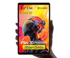 ALLDOCUBE iPlay 70 Mini Ultra - Tablette 8.8" - Snapdragon 7+Gen3 | Écran 2.5K 144Hz | 20+256GB+1TB TF | Android 14+OTA | 13MP | 2 HP DTS | WiFi 6 | BT 5.4 | 7300mAh