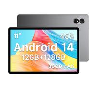 ALLDOCUBE iPlay60 Lite Tablette Android 14, Tablette Tactile 11 Pouces HD 1280 * 800 Incell IPS, 12(4+8) Go RAM 128Go ROM, Tablette Octa-Core, 5MP+13MP, Widevine L1, 8000mAh, 4G LTE 5G WiFi/GPS