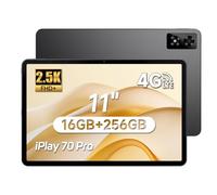 ALLDOCUBE iPlay70 Pro - Tablette 11”, MTK Helio G99, Écran IPS 2560x1600, 16Go + 256Go(1To SD), Tablette Android 14, 7000mAh, WiFi 6 + LTE, 4 Haut-parleurs, Widevine L1,GPS
