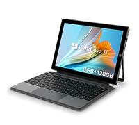 ALLDOCUBE iWork 20 Pro, Ordinateur Portable Tablette 2-en-1, Processeur Intel Celeron N4120, Écran Tactile IPS FHD 10,5 Pouces, 8Go RAM + 128Go SSD, WiFi, HDMI, Clavier AZERTY Détachable, Windows 11