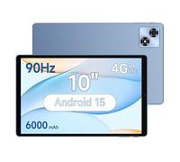 ALLDOCUBE Tablette 10 Pouces Android 15, 12 (4+8) Go + 128 Go, Processeur Octa-Core, 90 Hz, Écran IPS 1280x800, 6000 mAh, GPS/LTE/SIM+WIFI6, Bleu