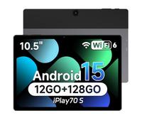 ALLDOCUBE Tablette 10 Pouces, Tablette Android 15, Processeur Octa-Cœur, 4 Go RAM 128 Go Stockage, Batterie 6000mAh, WiFi 6, Écran IPS 1920x1280, Extensible TF 1 to, Certifié GMS, iPlay 70 S