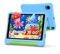ALLDOCUBE Tablette Enfants 8 Pouces,Android 15 Go,7+32Go,5000mAh,Coque Bleu | Espace enfants intégré,avec contrôle parental,compatible YouTube Kids,WIFI BT 5.0,Tablette Éducative pour Enfant de 3 ans+