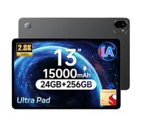 ALLDOCUBE Ultra Pad, Tablette AI de 13 pouces Android 15, Écran 2880x1840 à 144Hz, Tablette de jeu Snapdragon 7+ Gen3, 24Go RAM+256Go ROM, 8 haut - parleurs Audio DTS, WiFi6/BT5.4/NFE, 15000mAh PD 33W