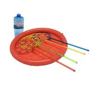 alldoro 60646 Piscine à Savon Multicolore - 48 cm de diamètre - avec 4 Grands bâtons de Bulles de Savon, 1000 ML d'eau savonneuse - transportable