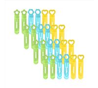 alldoro 63096 Mini Bulles de Savon - 24 Petits bâtons de Bulles de Savon Contenant chacun 28 ML d'eau savonneuse - 3 Ans, 13 cm, Multicolore
