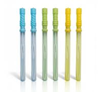 alldoro Set de 6 Grandes épées à Bulles de Savon, 37 cm de Long | Baguette XXL pour bulles géantes, bubble sword avec 120 ml de liquide savonneux chacune, pour enfants dès 3 ans