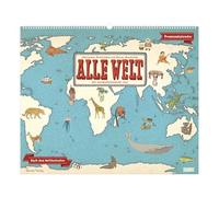 Alle Welt 2027: der Landkartenkalender
