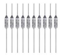 ALLECIN 10 Pièces Fusible Thermique 133 Degrés 10A 250V AEC133E 133℃ Fusibles Thermiques de Coupure de Température