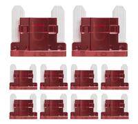 ALLECIN 50 Pièces 10A Micro Fusible Voiture 10Amp Bas Profil Mini Fusibles Voiture pour Auto Moto Automobile Camion 10Ampère Car Fuse