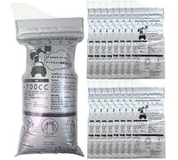 Alled Urine Jetables 700ml,Sacs à Ordures| Camping Sac d'urgence Pee, Urinoir WC, Sac à Vomir pour Longs Voyages de Voiture Toilette Portable pour Enfant Hommes Femmes (16 Pack)