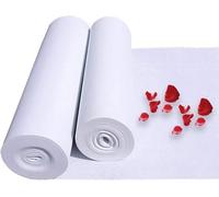 Allée C Ruers, White Weddig Ruer, 10m 20m Evet Ceremoy Walkway C Receptio Ruway Tapis O-Slip C Roll, 1 M De Large 2 Mm D’épaisseur Decoratio Rug, 1.2x50m