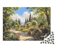 Allée de Jardin Puzzle Mini 1000 Pièces pour Adultes | 52x38cm Papier, Décoration de la Maison, Coupe Précise, Cadeau Anniversaire, Détente
