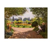 Allée de Jardin Puzzle Mini 1000 Pièces pour Adultes | 70x50cm Carton Décor de Bureau Coupe Précise Cadeau Anniversaire Détente