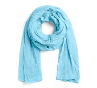 ALLEE DU FOULARD Chèche Long, Echarpe, Châle 100% Coton - Taille 110 x 300 cm - Chèche Touareg Femme et Homme Longueur 3 Mètres - Baroudeur top confort (Bleu Ciel)