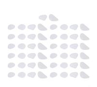 Allée extérieure pour aquarium - Galets décoratifs pour allée de jardin, paysage, aménagement paysager avec effet lumineux chargé à l'énergie solaire (blanc)