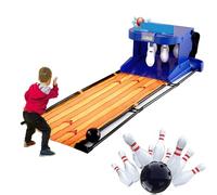 Allées de Bowling à Domicile, Machine de Bowling électrique, Mini Ensemble de Bowling avec Tableau de Score LED, Remise Automatique des quilles, Effets sonores et Lumineux, Jeu Familial intérieur 2m