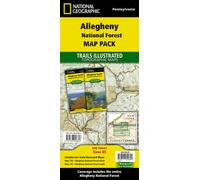 Allegheny National Forest (lot de cartes) | National Geographic