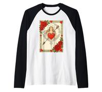 Allégorie de l'amour Vintage Art Nouveau Romance Manche Raglan