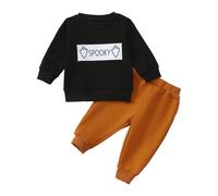 Allegorly Ensemble Enfant Bébé Garçon Ensembles Sweat Bébé Ensemble Jogging Bebe Sweat Et Pantalon Unisexe Automne Printemps Hiver Bebe Ensembles De Survêtement Sweatshirt À Manches Longues