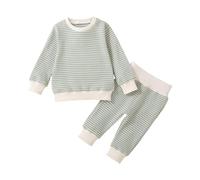 Allegorly Ensemble Jogging Bebe Ensemble Enfant Bébé Garçon Ensembles Sweat Bébé Pantalons Taille Elastique Bebe Ensembles De Survêtement Unisexe Automne Printemps Hiver Mignons Imprimé