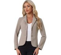 Allegra K Coat Manteau basique Femme